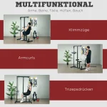 HOMCOM Фитнес станция с макара 107 x 120 x 190 см - Image 10