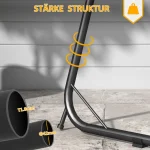 Рамка за стойка за висящ стол Outsunny - Image 10