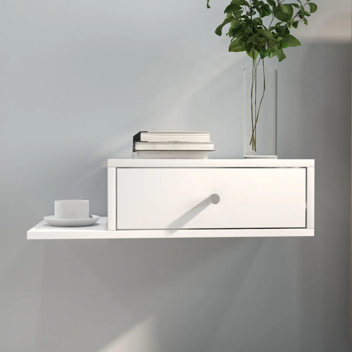 HOMCOM Комплект от 2 стенни нощни шкафчета - Image 5