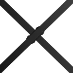 Комплект крака за маса Homcom, стомана, 80x4x72 см - Image 4