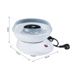 HOMCOM Машина за захарен памук, неръждаема стомана - Image 5