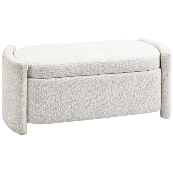 HOMCOM Тапицирана пейка за съхранение, 105 x 44 x 45,5см