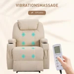 Масажен стол HOMCOM, електрически 82 x 97 x 110 см - Image 5