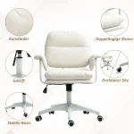 HOMCOM Стол за бюро с регулируема височина - Image 7