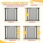 PawHut Стълбищна порта за домашни любимци от 75 см-103см - Image 7