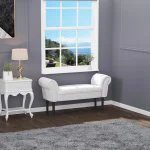 HOMCOM, Тапицирана пейка, за коридор за спалня, до 130 кг - Image 7