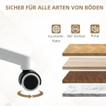 HOMCOM Стол за бюро с регулируема височина - Image 10