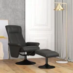 HOMCOM Фотьойл с регулируема облегалка и табуретка - Image 11