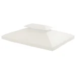 Резервен покрив Outsunny за метална беседка 3x4м