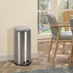 Кошче за боклук HOMCOM 30L с педал Ø29.2 x 62.5 см - Image 2