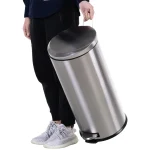 Кошче за боклук HOMCOM 30L с педал Ø29.2 x 62.5 см - Image 6