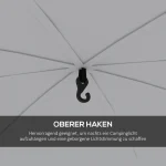 Беседка за събития Outsunny, 3,5 x 3,5 м водоотблъскваща - Image 7