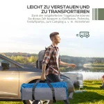 Беседка за събития Outsunny, 3,5 x 3,5 м водоотблъскваща - Image 8