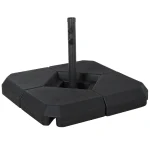 Основа за чадър Outsunny, пълнима с вода или пясък, до 60 кг - Image 9