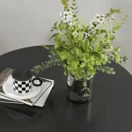 HOMCOM Трапезна кръгла маса, 78 см x 78 см x 75 см - Image 2