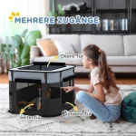 Сгъваема кошара за домашни любимци PawHut - Image 2