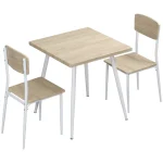 HOMCOM Комплект за хранене от 3 части