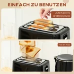 Кухненски комплект HOMCOM с кана и тостер, 7 нива - Image 2