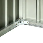 Метален навес Outsunny за роботизирани косачки, 86x100x63 - Image 8