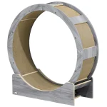 PawHut Колело за упражнения за котки, 91 см със спирачка