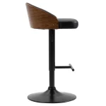 Комплект бар столове HOMCOM от 2 броя Завъртане на 360° - Image 5