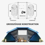 Къмпинг палатка Outsunny за 4-6 души - Image 5