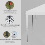 Сгъваема градинска шатра Outsunny, сгъваема 5,9мx2,95мx2м - Image 4