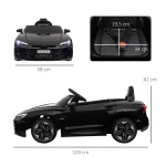 Електрическа количка HOMCOM, лицензирана от Audi - Image 6