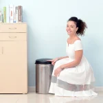 HOMCOM Сензорен кош за боклук 30L - Image 4