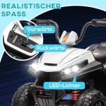 AIYAPLAY Електрическо детско ATV, светлини и музика - Image 3