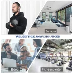 Дъмбел HOMCOM с назъбена дръжка, чугунен дъмбел, 1x15кг - Image 8