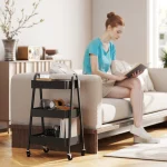 HOMCOM Сервираща количка с 3 нива с колела - Image 5