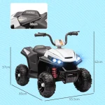 AIYAPLAY Електрическо детско ATV, светлини и музика - Image 8