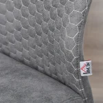 Комплект от 4 конзолни трапезни стола, 45 x 61 x 98 см - Image 6