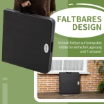 Градинска маса Outsunny, сгъваема, регулируема височина - Image 7