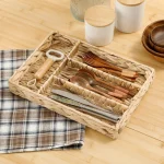 HOMCOM Комплект от 2 кошници за съхранение с отделения - Image 10