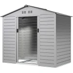 Градински навес Outsunny 2,43 м², 213 x 131 x 192 см - Image 9
