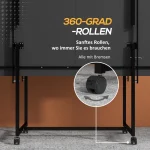 Маса за тенис на маса SPORTNOW, сгъваема, мобилна - Image 10