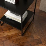 HOMCOM Индустриална странична масичка, масичка за кафе - Image 10