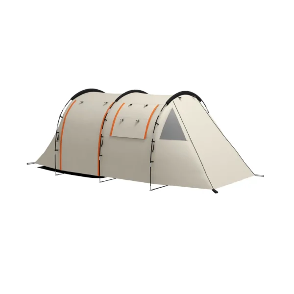 Къмпинг палатка Outsunny за 4-5 души, 180В x 460Д x 230Ш см