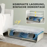 Клетка за малки животни PawHut, корито за хранене - Image 6