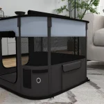 Сгъваема кошара за домашни любимци PawHut - Image 9