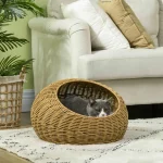 Котешка легло PawHut с възглавница, за животни до 4 кг - Image 6