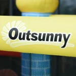 Надуваем замък Outsunny с пързалка за 3 деца - Image 6