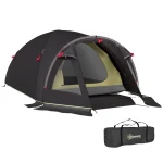 Къмпинг палатка Outsunny за 4 души, лека, стабилна, UV 50+ - Image 9