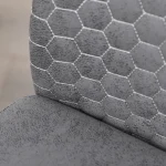 Комплект от 4 конзолни трапезни стола, 45 x 61 x 98 см - Image 8