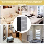 HOMCOM система за гардероб с 2 големи и 9 малки куба - Image 6