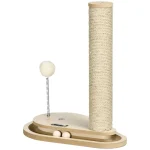 Pawhut Дърво за котенца с играчки, писта с топки - Image 5