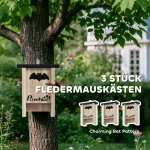 Комплект от 3 кутии за прилепи PawHut, 18 x 6 x 22,5 см - Image 8