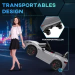 AIYAPLAY 12V Детска електрическа кола Maserati Gran Turismo - Image 8